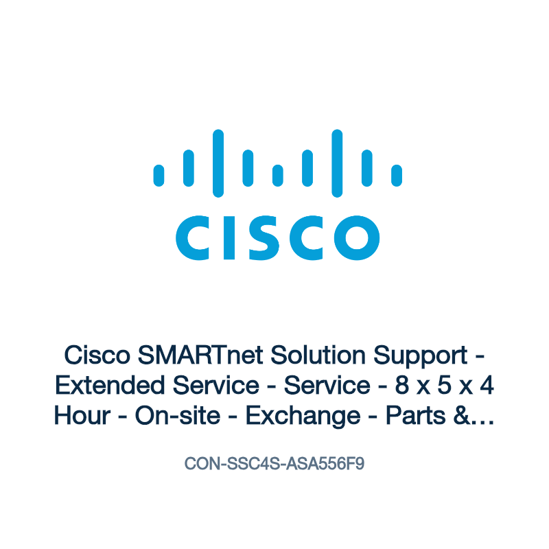 CON-SSC4S-ASA556F9: Cisco SMARTnet Solution Support