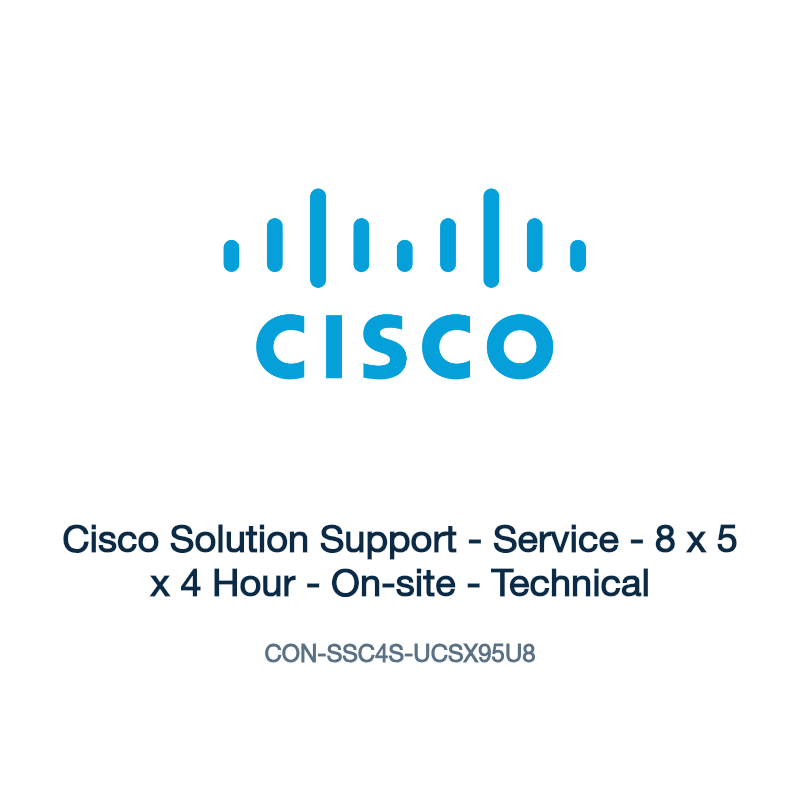 CON-SSC4S-UCSX95U8: Cisco Solution Support