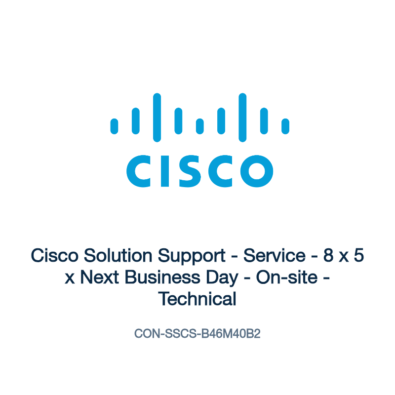 CON-SSCS-B46M40B2: Cisco Solution Support