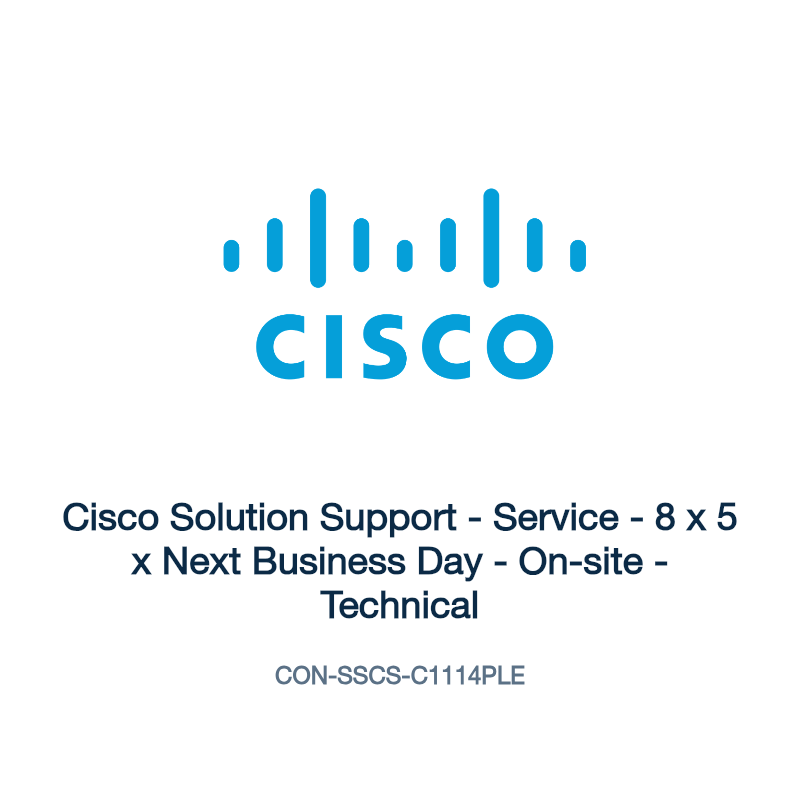 CON-SSCS-C1114PLE: Cisco Solution Support