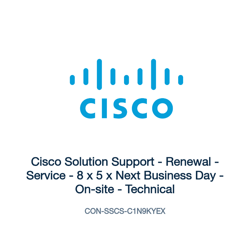 CON-SSCS-C1N9KYEX: Cisco Solution Support