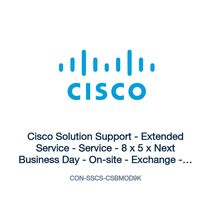 CON-SSCS-CSBMOD9K: Cisco Solution Support