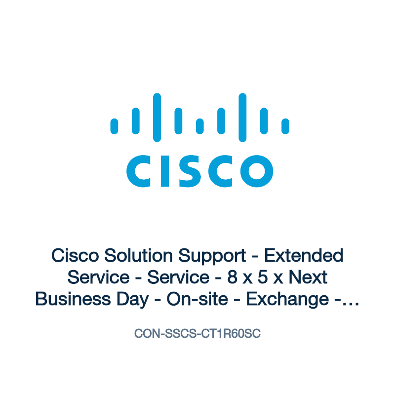 CON-SSCS-CT1R60SC: Cisco Solution Support