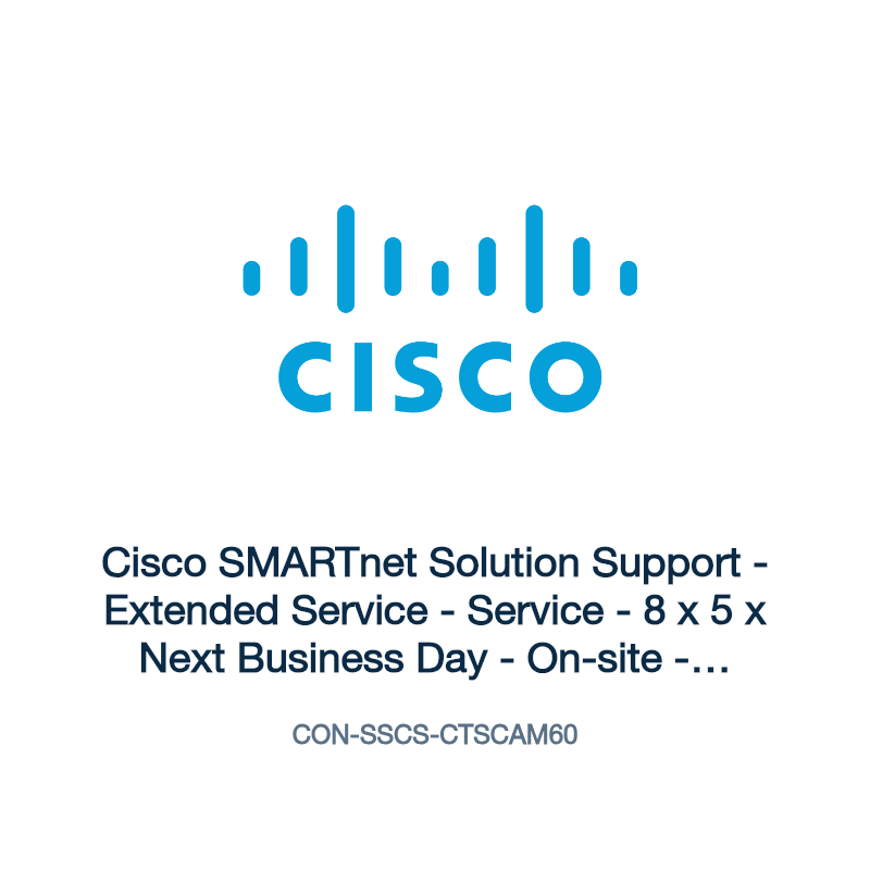 CON-SSCS-CTSCAM60: Cisco SMARTnet Solution Support
