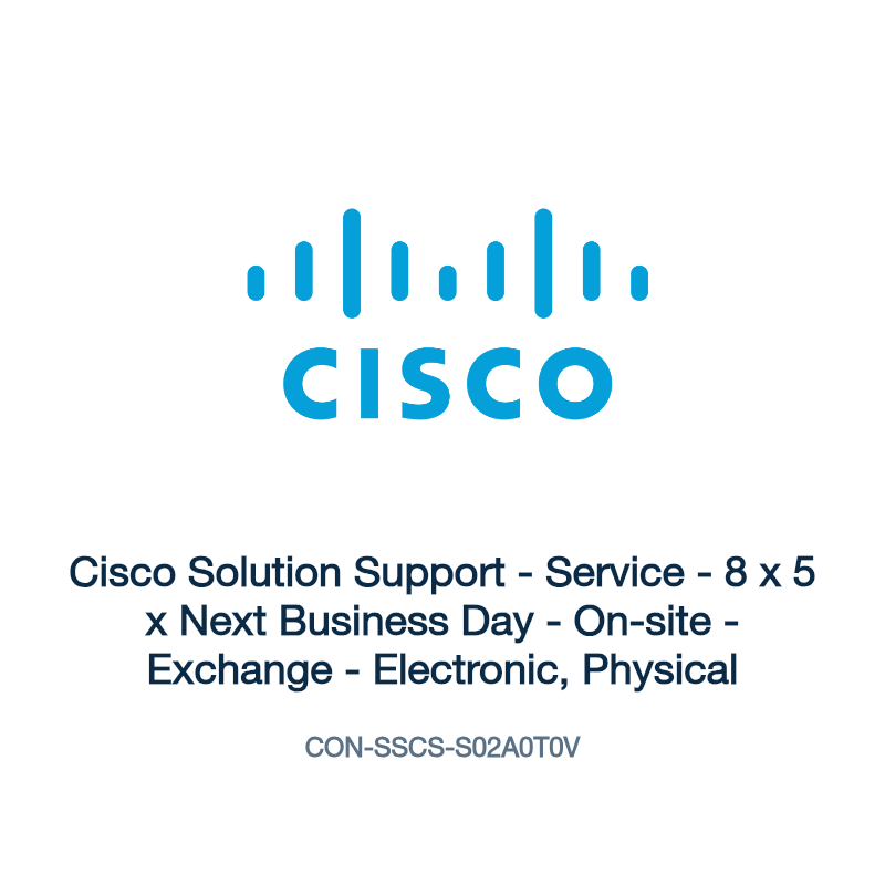 CON-SSCS-S02A0T0V: Cisco Solution Support