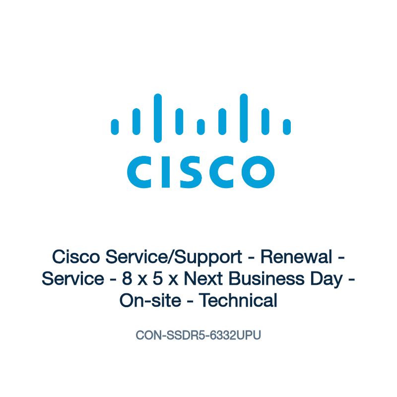 CON-SSDR5-6332UPU: Cisco Service/Support