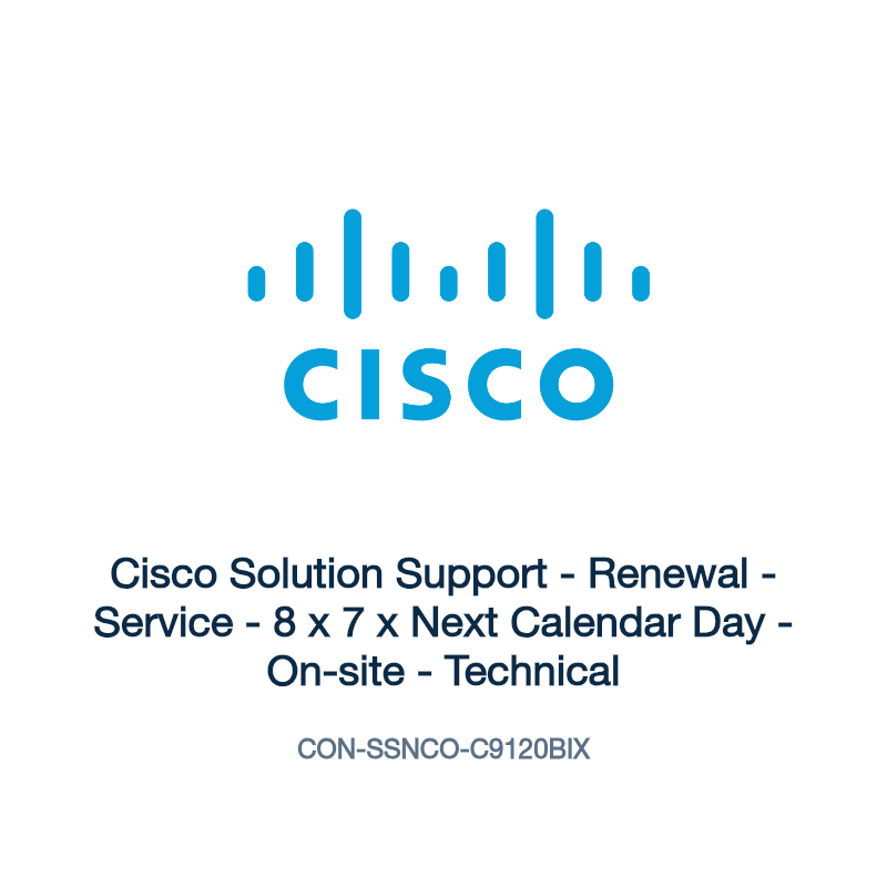 CON-SSNCO-C9120BIX: Cisco Solution Support