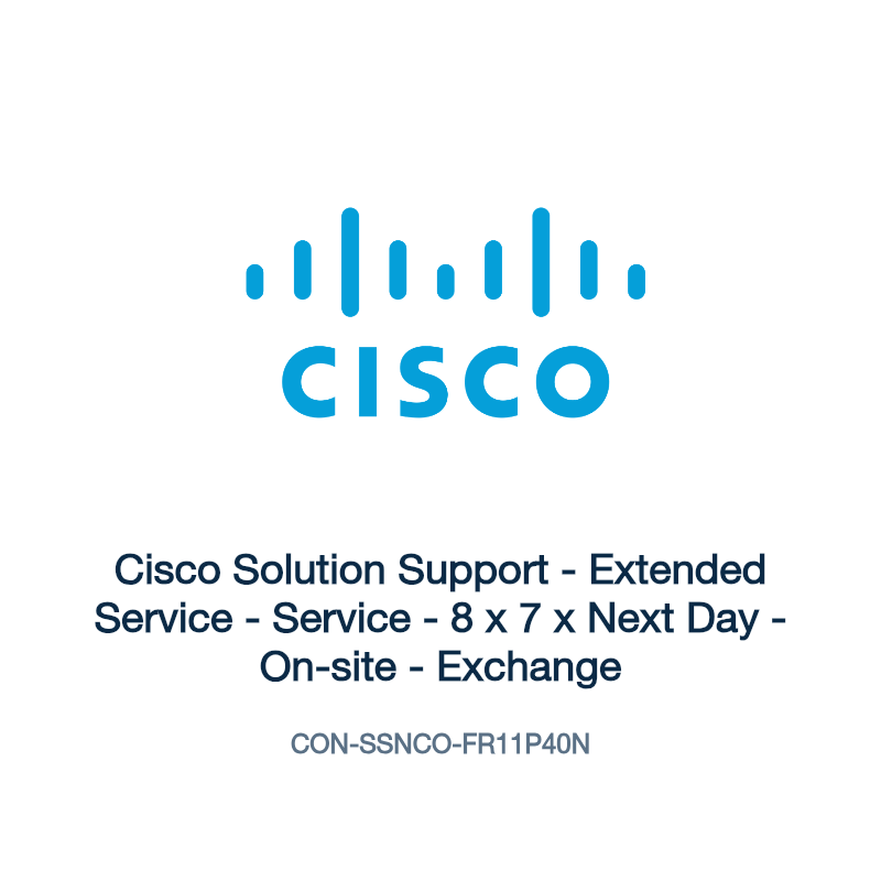 CON-SSNCO-FR11P40N: Cisco Solution Support