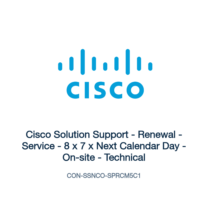 CON-SSNCO-SPRCM5C1: Cisco Solution Support