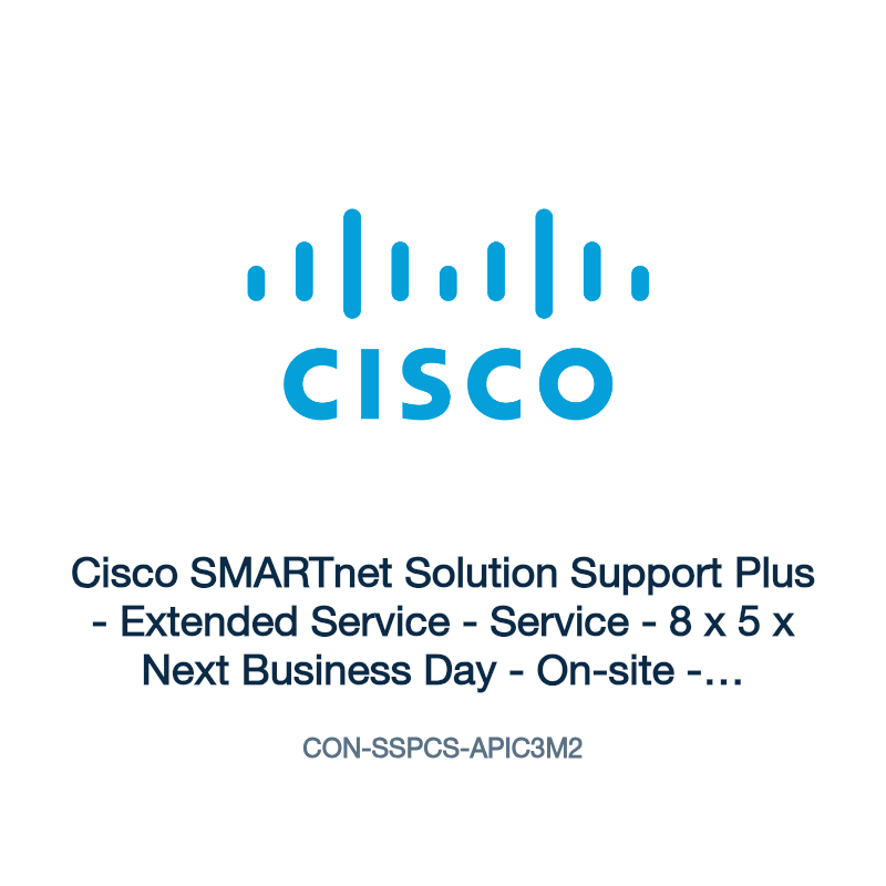 CON-SSPCS-APIC3M2: Cisco SMARTnet Solution Support Plus