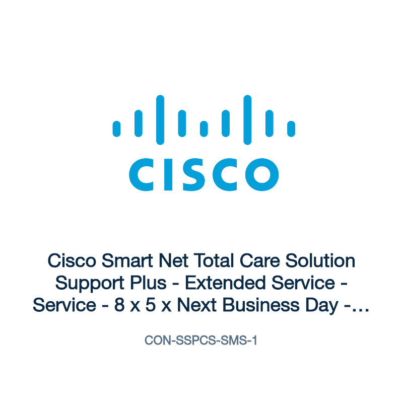 CON-SSPCS-SMS-1: Cisco Smart Net Total Care Solution Support Plus