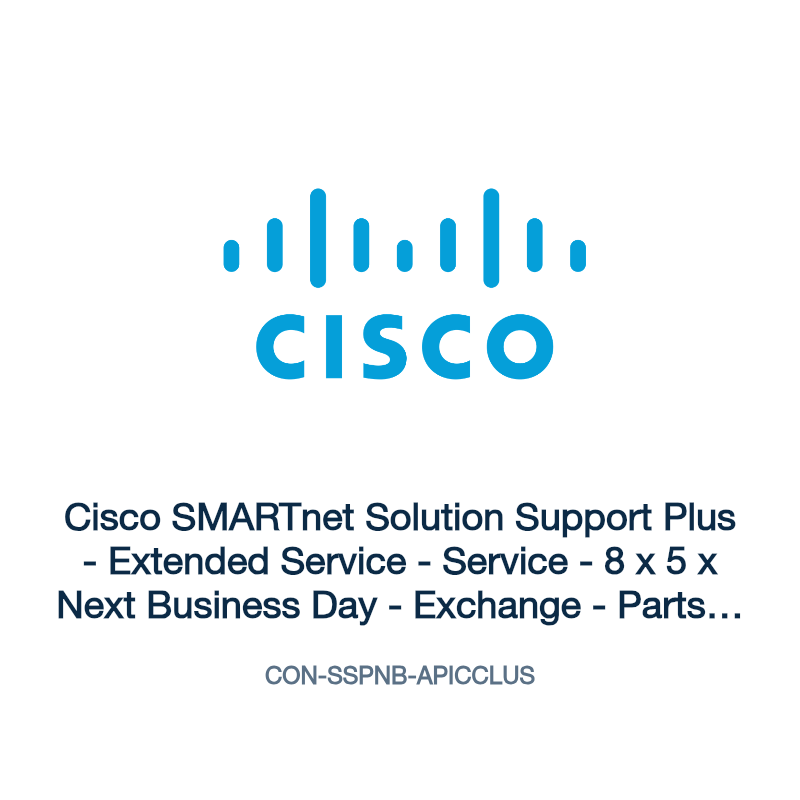 CON-SSPNB-APICCLUS: Cisco SMARTnet Solution Support Plus