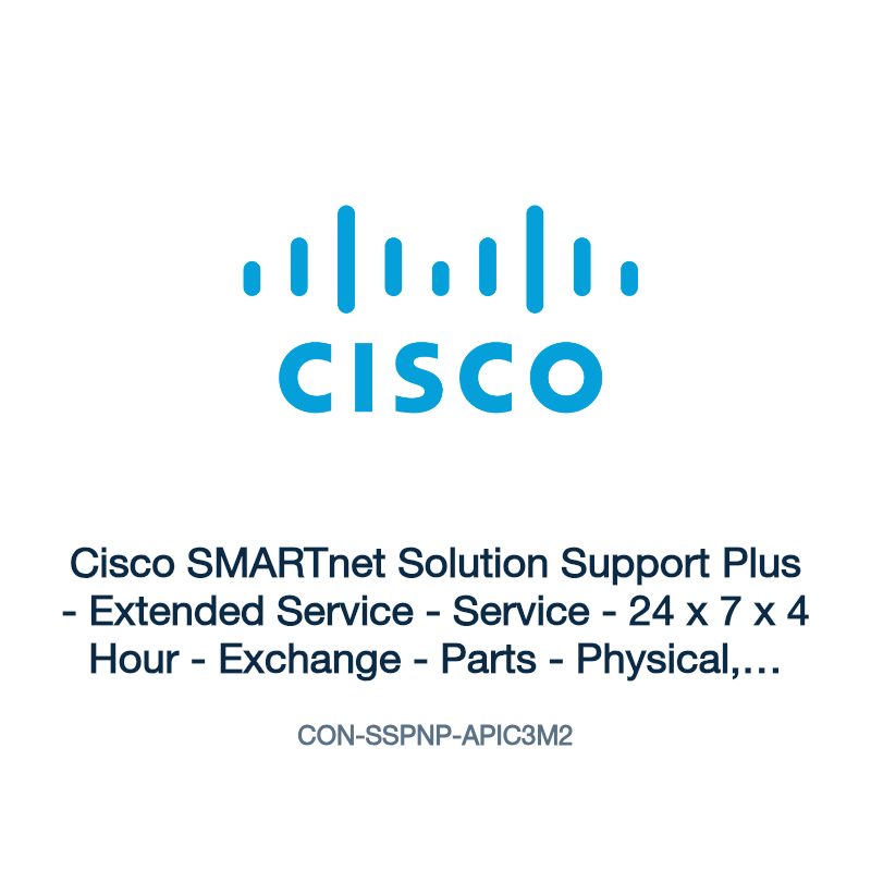 CON-SSPNP-APIC3M2: Cisco SMARTnet Solution Support Plus