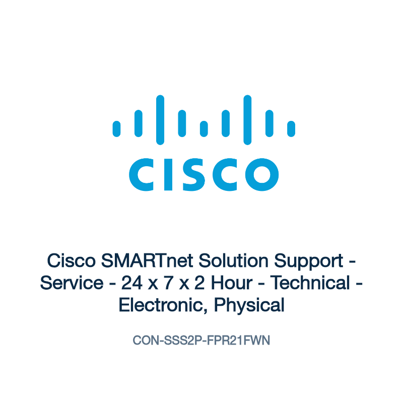 CON-SSS2P-FPR21FWN: Cisco SMARTnet Solution Support