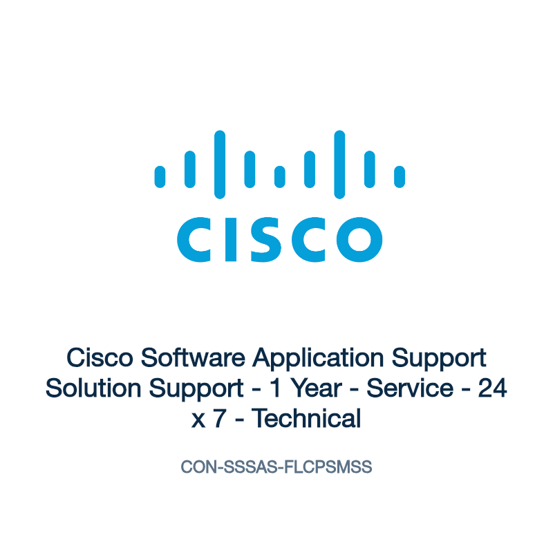 CON-SSSAS-FLCPSMSS: Cisco Software Application Support Solution Support
