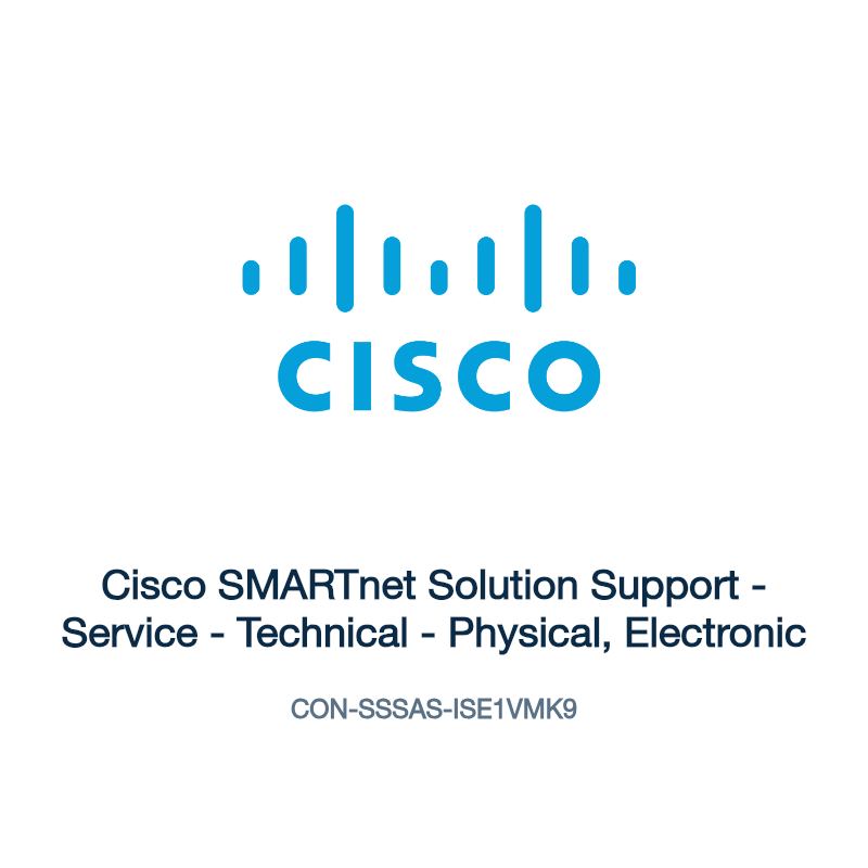 CON-SSSAS-ISE1VMK9: Cisco SMARTnet Solution Support