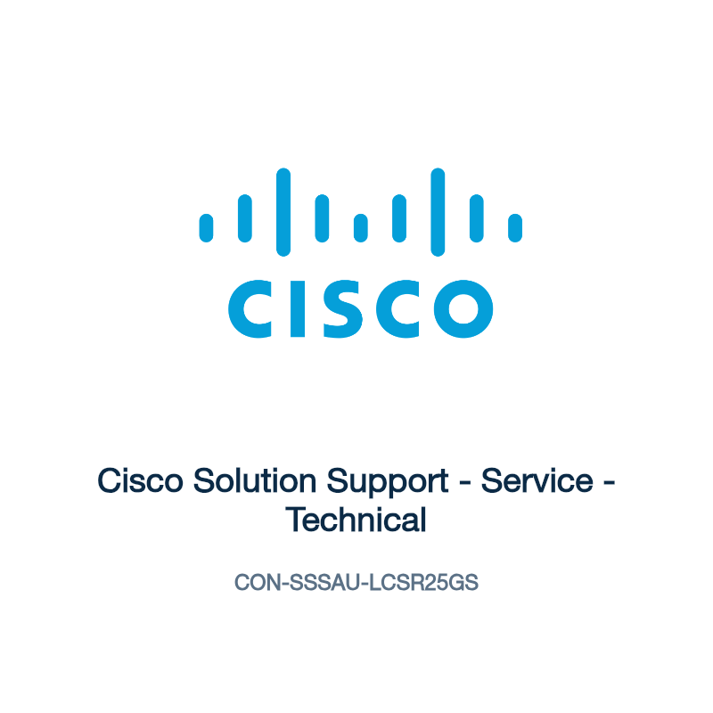 CON-SSSAU-LCSR25GS: Cisco Solution Support