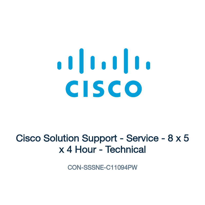 CON-SSSNE-C11094PW: Cisco Solution Support