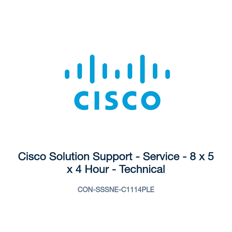 CON-SSSNE-C1114PLE: Cisco Solution Support