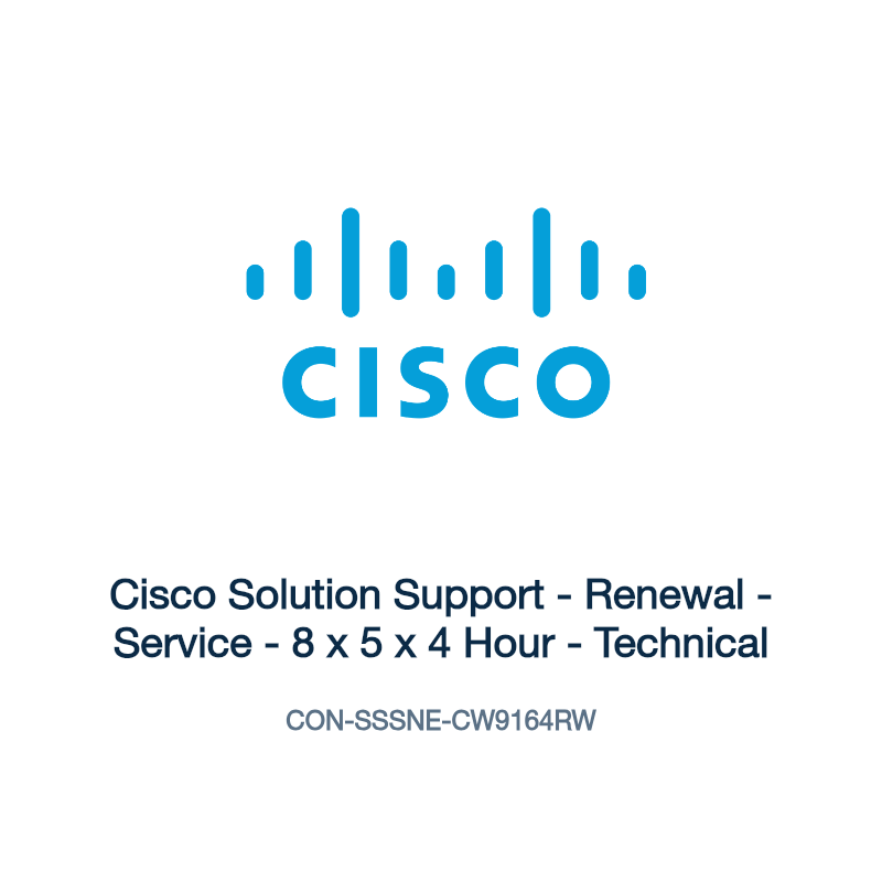 CON-SSSNE-CW9164RW: Cisco Solution Support