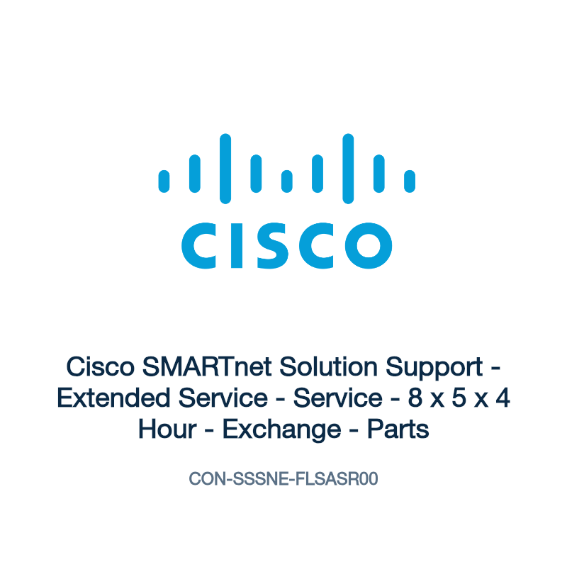 CON-SSSNE-FLSASR00: Cisco SMARTnet Solution Support