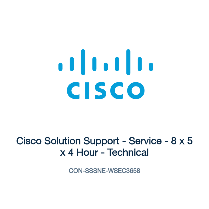 CON-SSSNE-WSEC3658: Cisco Solution Support