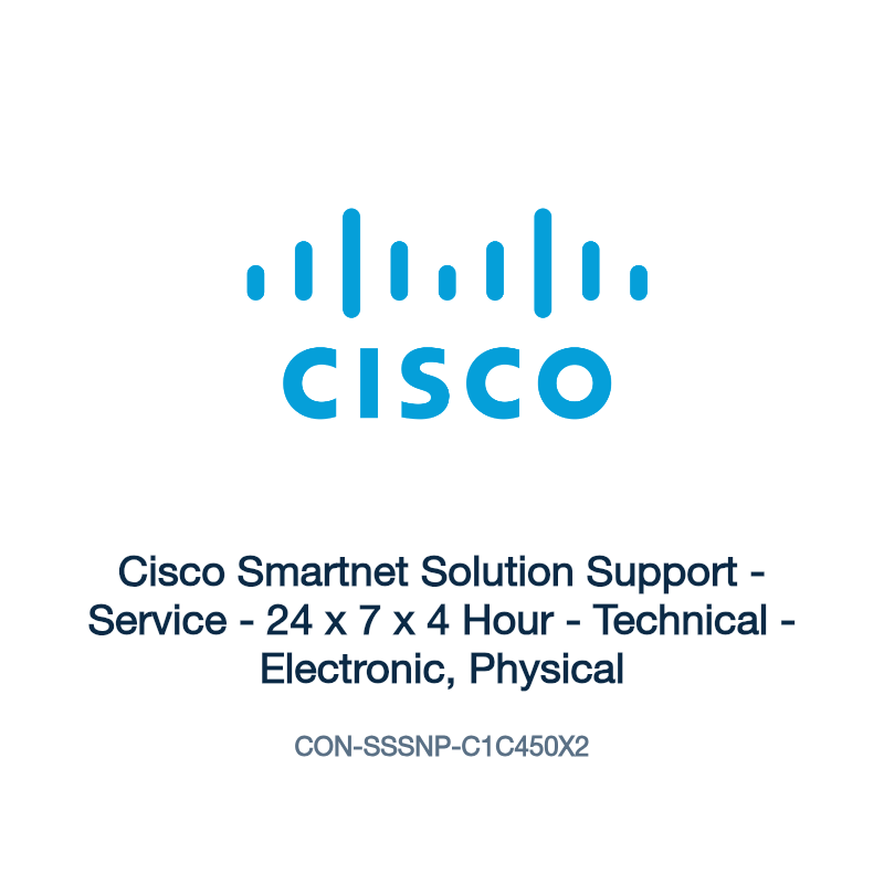 CON-SSSNP-C1C450X2: Cisco Smartnet Solution Support