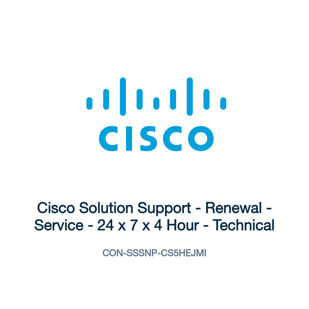 CON-SSSNP-CS5HEJMI: Cisco Solution Support