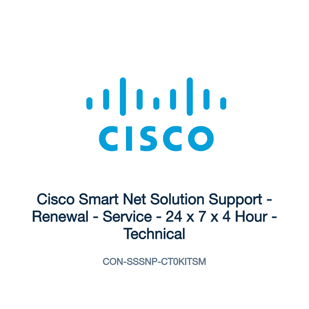 CON-SSSNP-CT0KITSM: Cisco Smart Net Solution Support