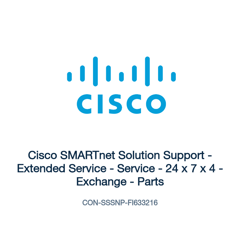 CON-SSSNP-FI633216: Cisco SMARTnet Solution Support