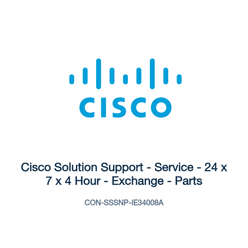 CON-SSSNP-IE34008A: Cisco Solution Support