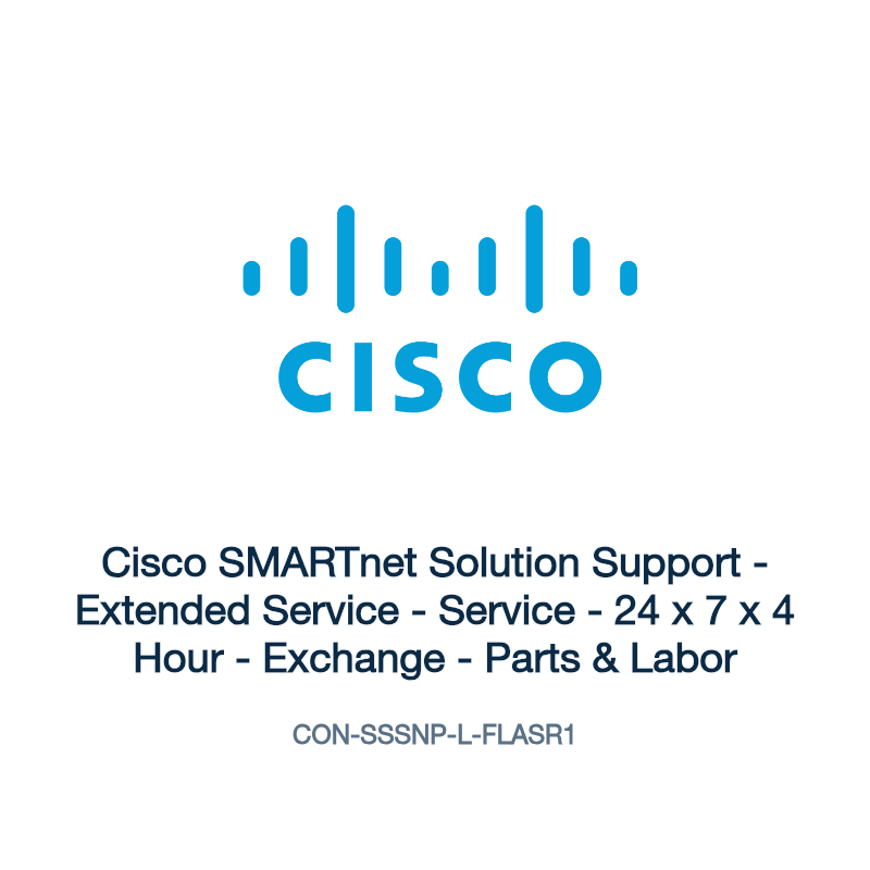 CON-SSSNP-L-FLASR1: Cisco SMARTnet Solution Support
