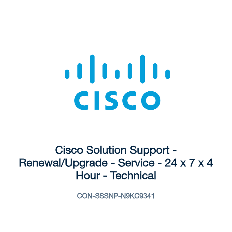 CON-SSSNP-N9KC9341: Cisco Solution Support