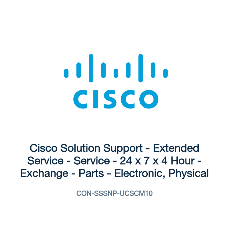 CON-SSSNP-UCSCM10: Cisco Solution Support