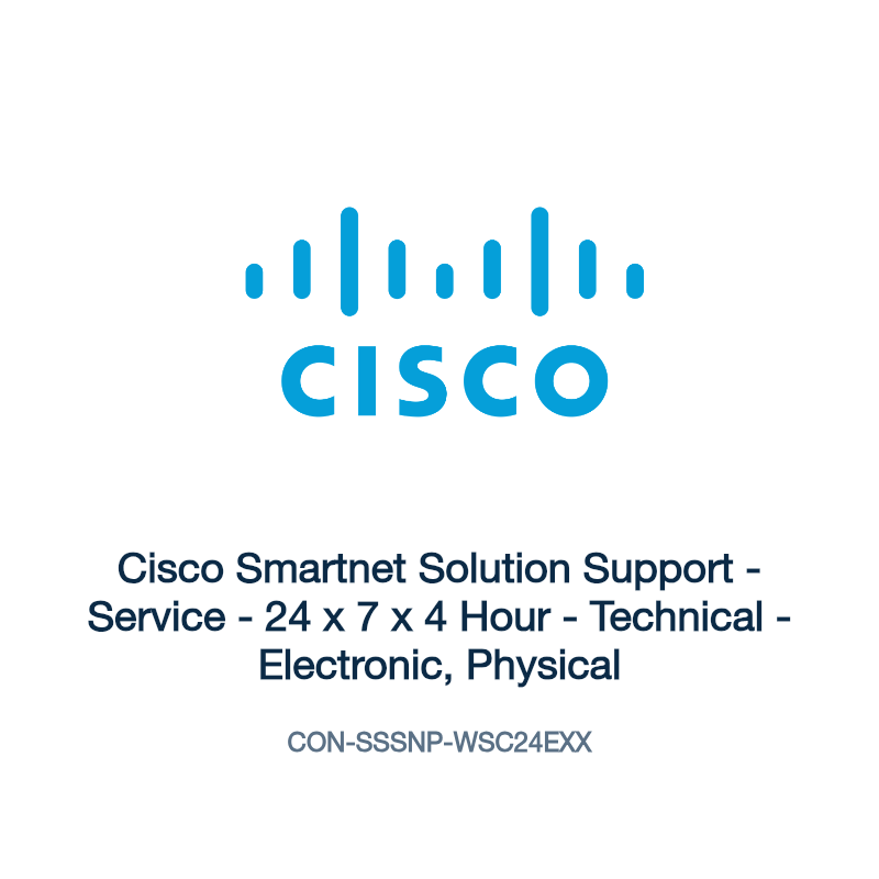CON-SSSNP-WSC24EXX: Cisco Smartnet Solution Support