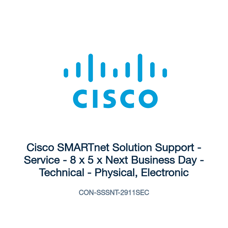 CON-SSSNT-2911SEC: Cisco SMARTnet Solution Support