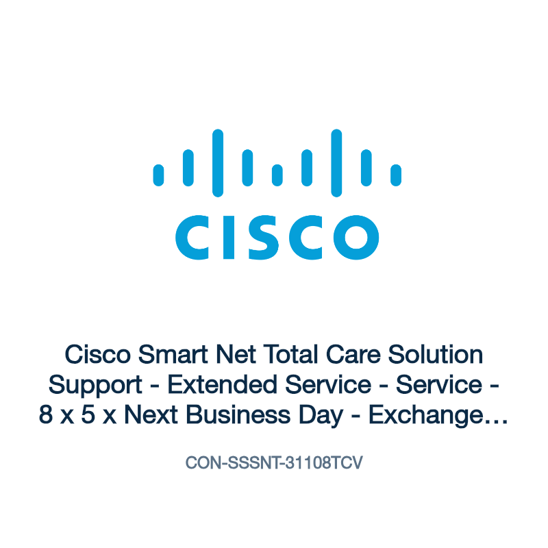 CON-SSSNT-31108TCV: Cisco Smart Net Total Care Solution Support