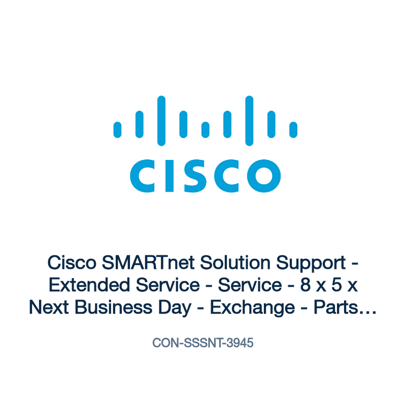 CON-SSSNT-3945: Cisco SMARTnet Solution Support