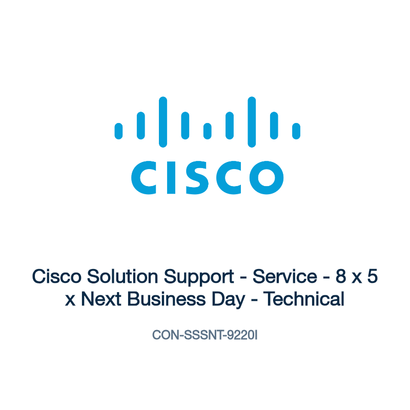 CON-SSSNT-9220I: Cisco Solution Support