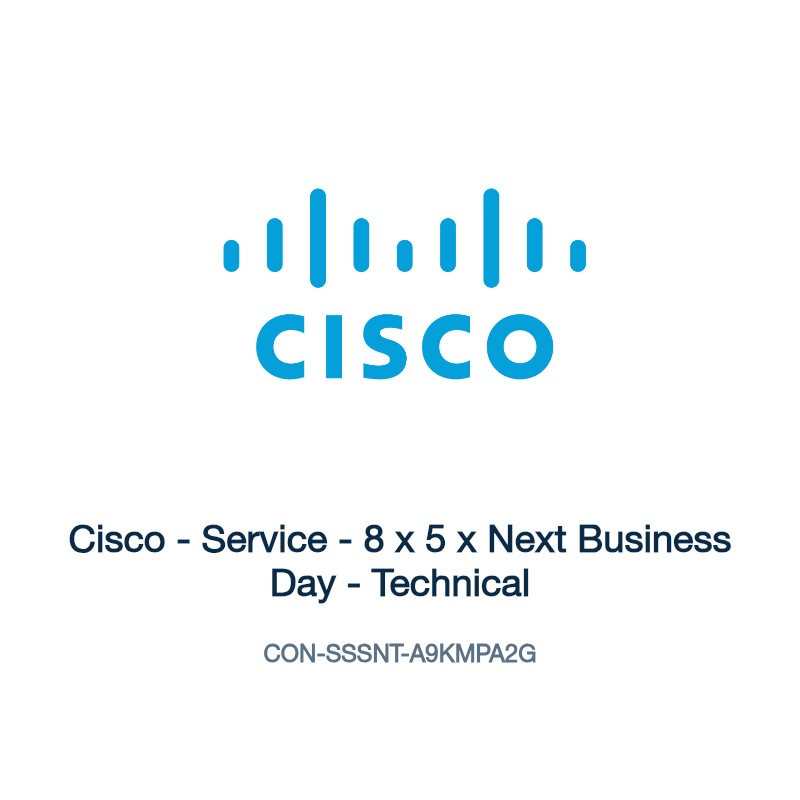 CON-SSSNT-A9KMPA2G: Cisco - Service - 8 x 5 x Next Business Day - Technical