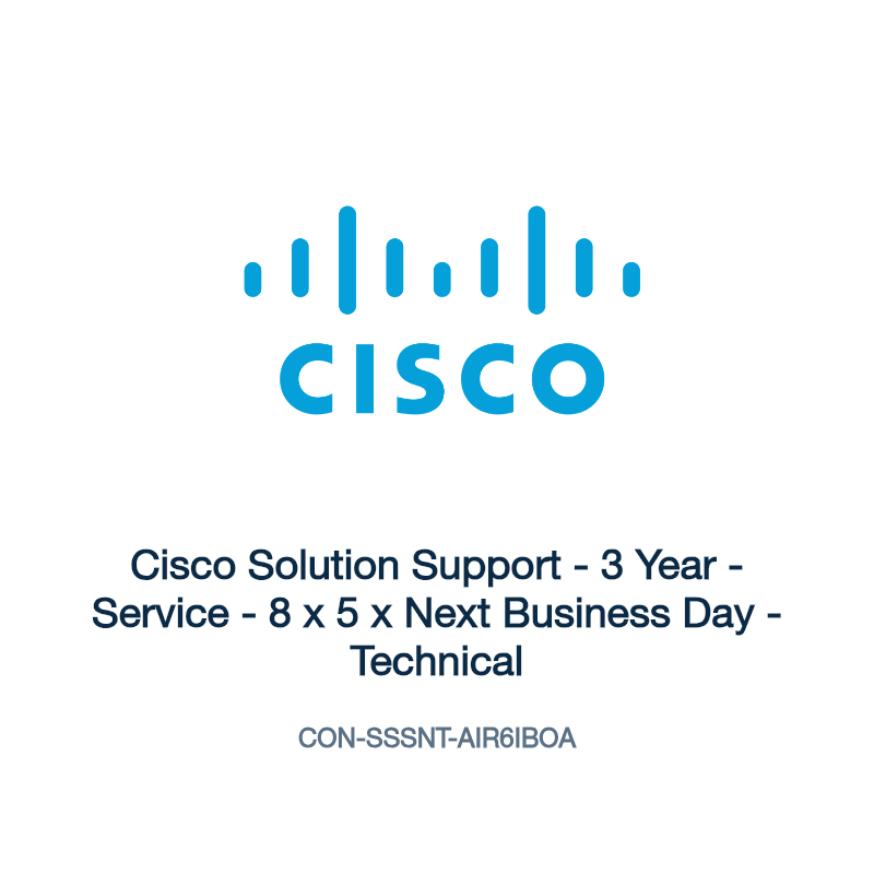 CON-SSSNT-AIR6IBOA: Cisco Solution Support