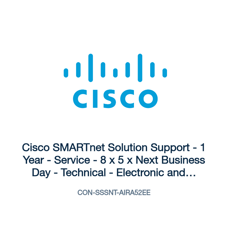 CON-SSSNT-AIRA52EE: Cisco SMARTnet Solution Support