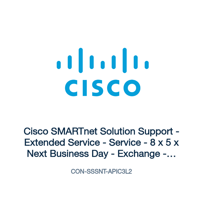 CON-SSSNT-APIC3L2: Cisco SMARTnet Solution Support