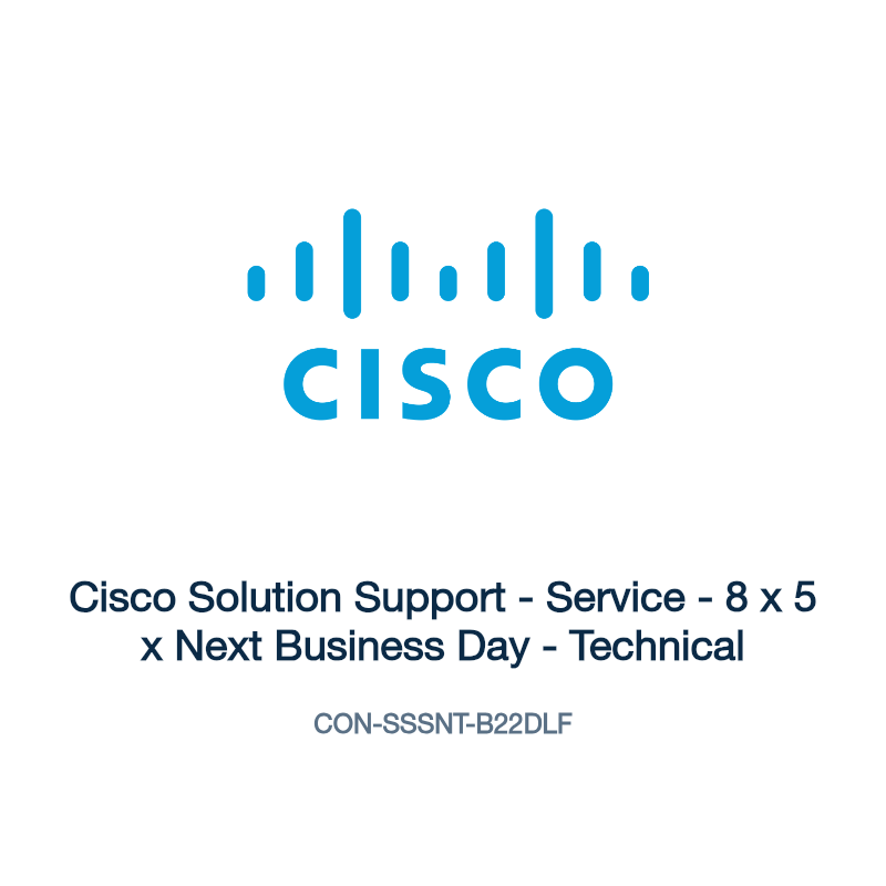 CON-SSSNT-B22DLF: Cisco Solution Support