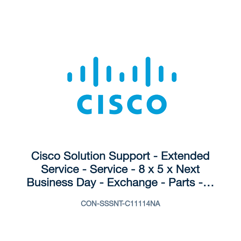 CON-SSSNT-C11114NA: Cisco Solution Support