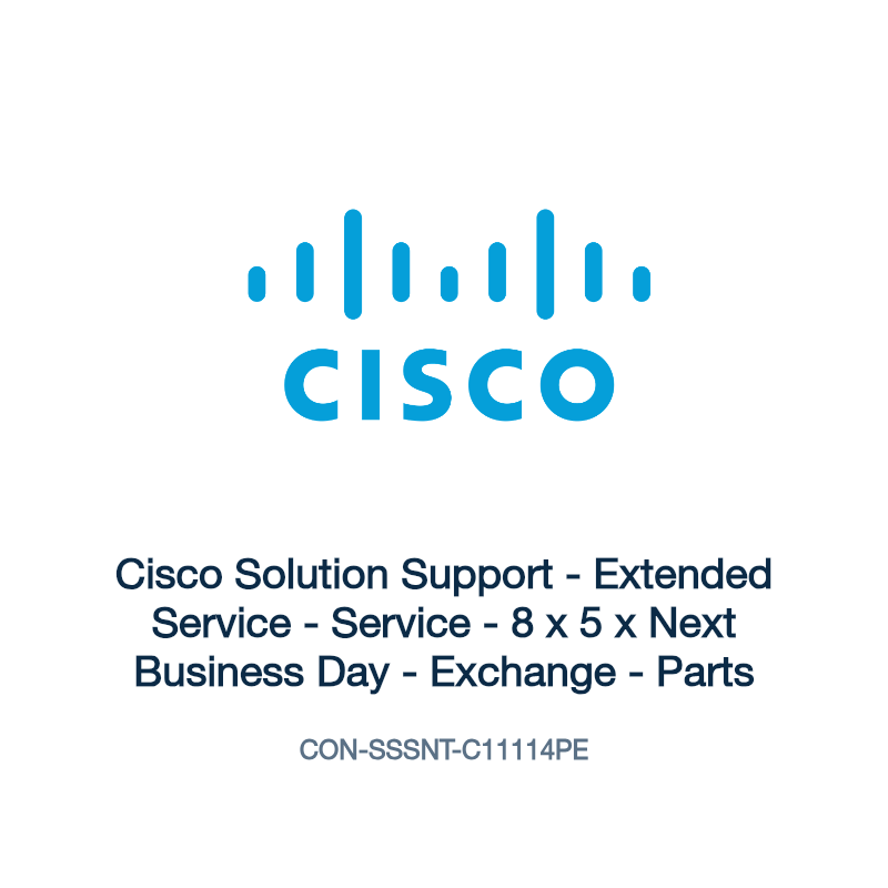CON-SSSNT-C11114PE: Cisco Solution Support