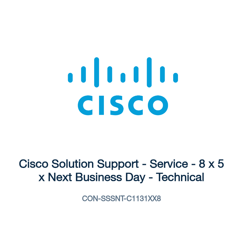 CON-SSSNT-C1131XX8: Cisco Solution Support