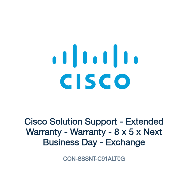 CON-SSSNT-C91ALT0G: Cisco Solution Support