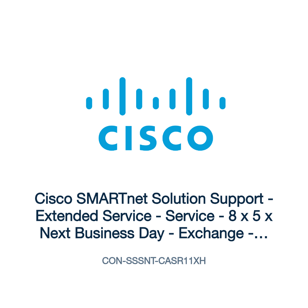 CON-SSSNT-CASR11XH: Cisco SMARTnet Solution Support