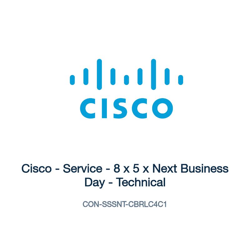 CON-SSSNT-CBRLC4C1: Cisco - Service - 8 x 5 x Next Business Day - Technical